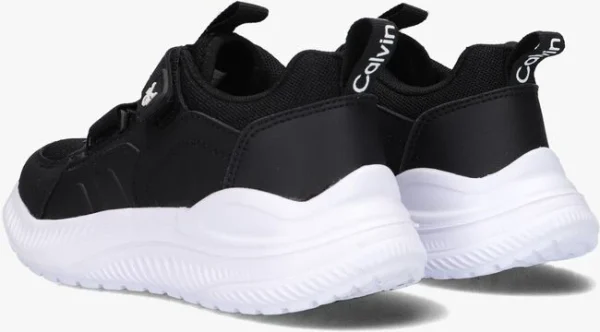 Calvin Klein V3x9-80598 Baskets Basses En Noir mode pas chere 4