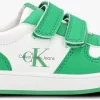 mode Calvin Klein V1x9-80545 Baskets Basses En Vert 17