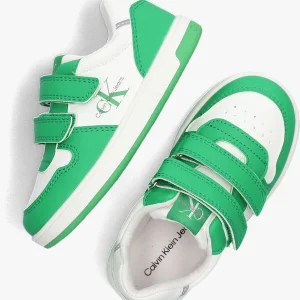 mode Calvin Klein V1x9-80545 Baskets Basses En Vert 15