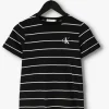 achat Calvin Klein T-shirt Print Sunreveal Stripe Ss Tshirt En Noir 10